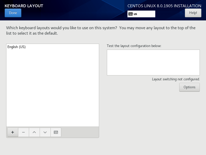 Keyboard Layout