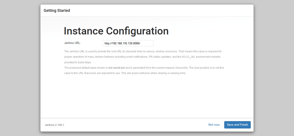 Jenkin Instance Configuration