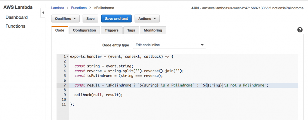 How To Run Your First AWS Lambda function in the cloud - DataMounts